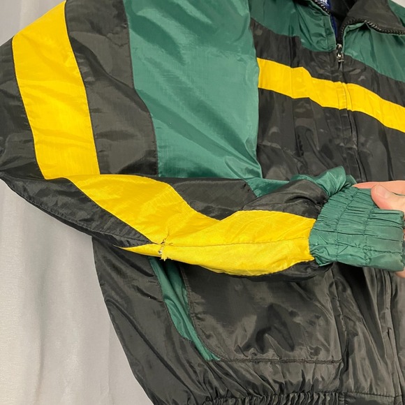 Pro Player Men's Extra Large Green Bay Packers Puffer Jacket NFL Vintage - Picture 7 of 16